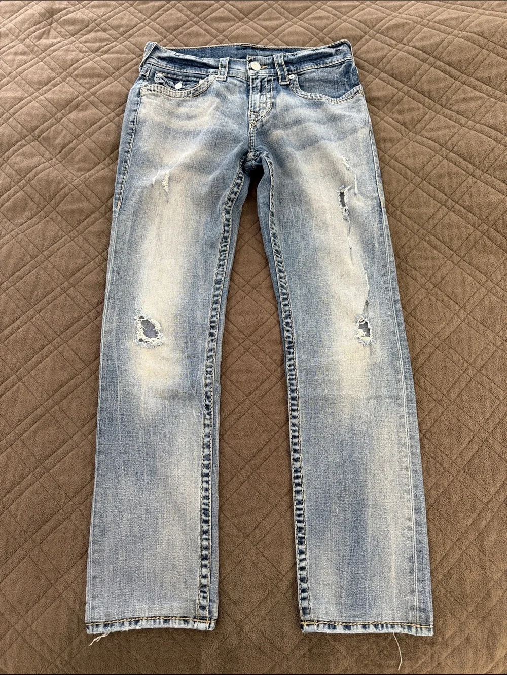 True Religion Flap Back Pockets Jeans size 30